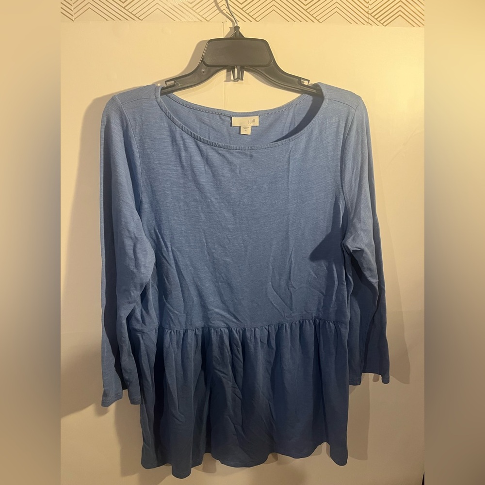 J. Jill Soft Blue Blouse